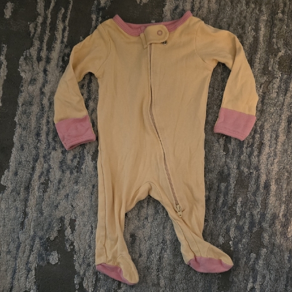 Cloud Island Tan and Pink Kids One Piece - Picture 1 of 6